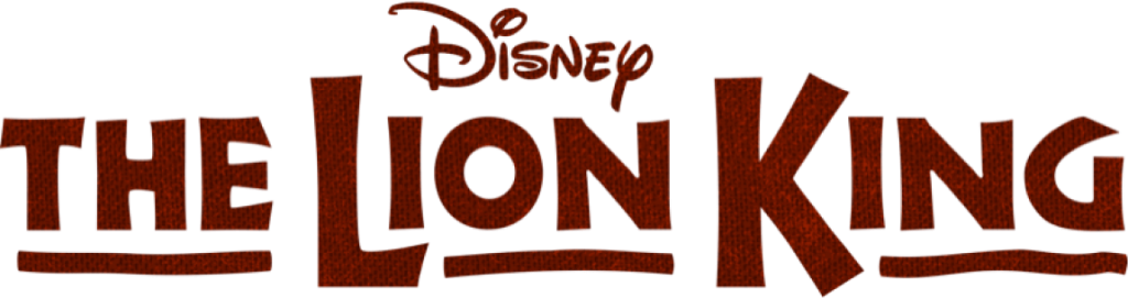 Disney's The Lion King west end production logo on transparent background